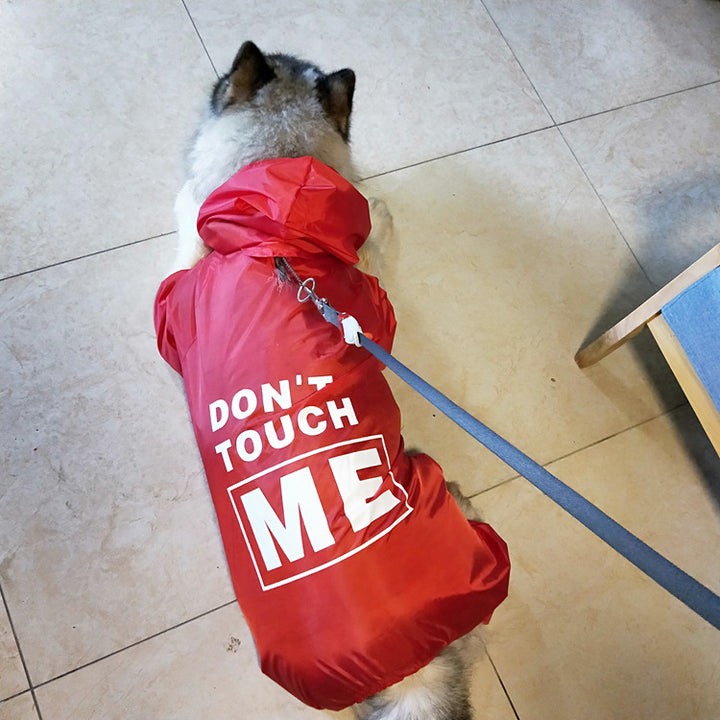 Don't Touch Me (Red) Pet Owner Matching Outfit