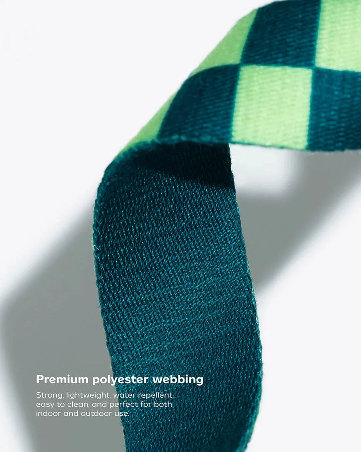 Prynwan Prynometry Step-In Harness Checkered Green