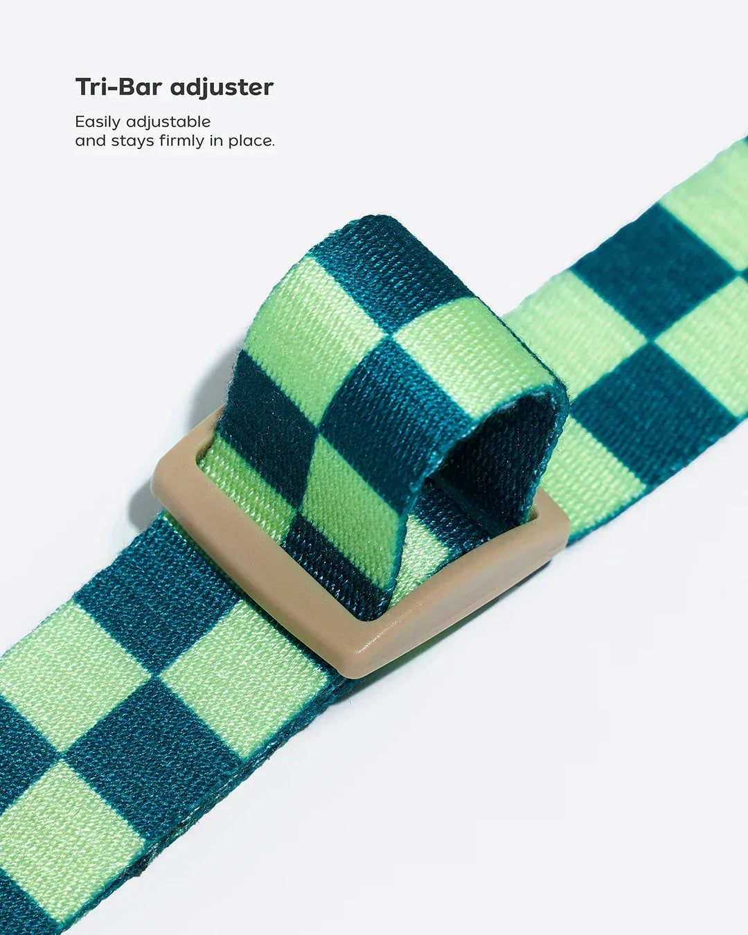 Prynwan Prynometry Step-In Harness Checkered Green