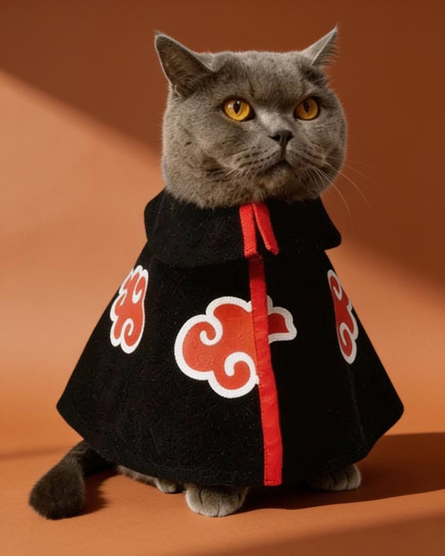 Anime Ninja Cape Pet Costume CityBear