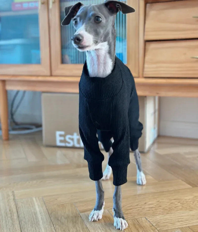 Antistatic Cotton Full-Body Onesies for Italian Greyhound and Whippet