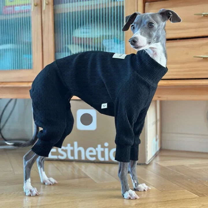 Antistatic Cotton Full-Body Onesies for Italian Greyhound and Whippet