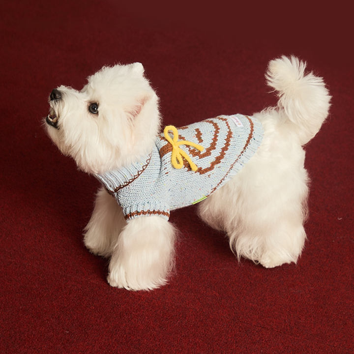 Apple Bite Pet Human Matching Knitted Sweater