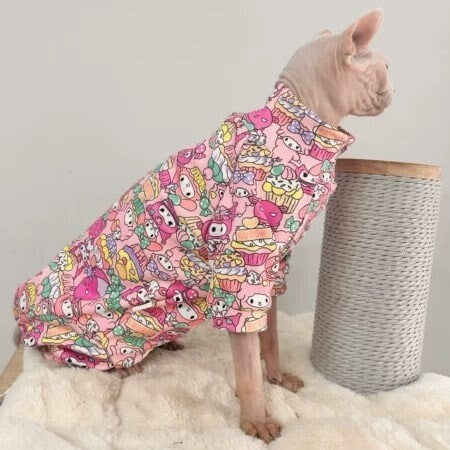 My Melody Sphynx Cat Onesies Pajamas