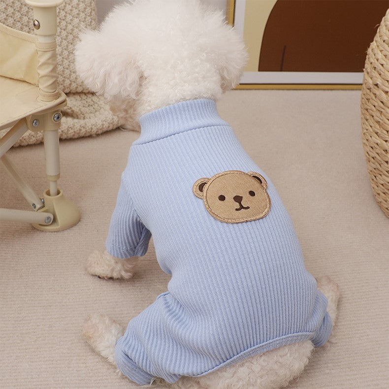 bear four legged small dog clothes