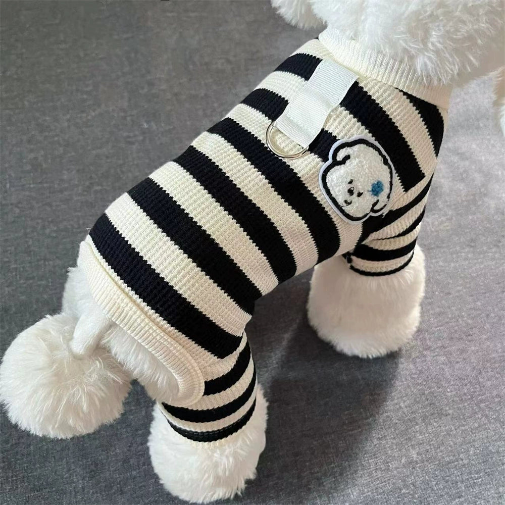 Striped Pet Pajamas