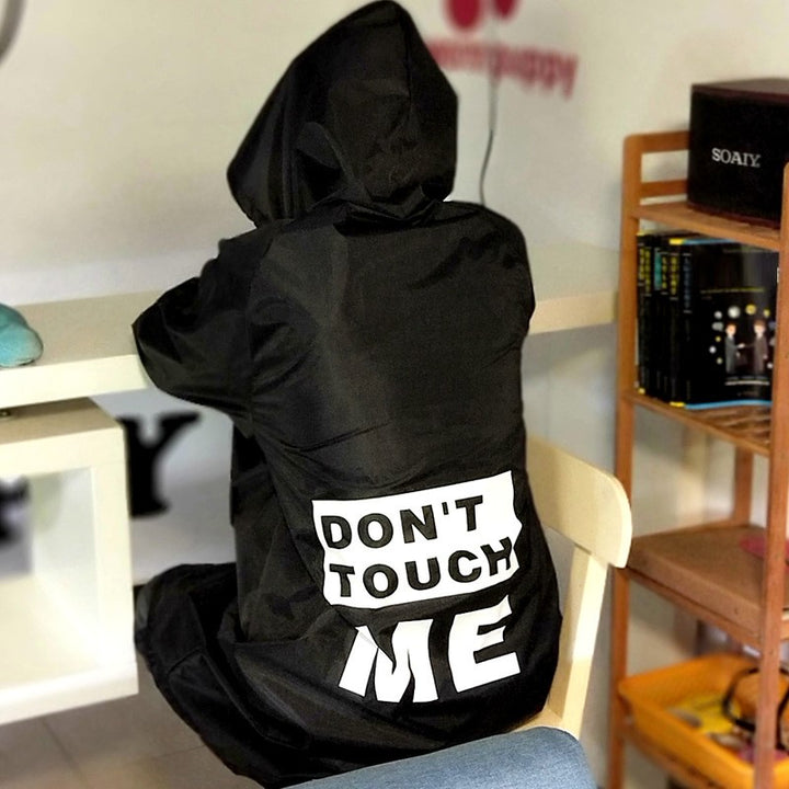 Don't Touch Me (Black) Pet Owner Matching Outfit