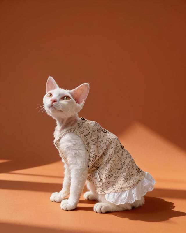 Flowers Sphynx Cat Cami Dress CityBear