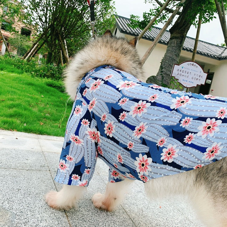 Cactus Print Dog Human Matching Outfit