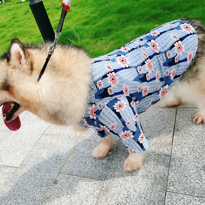 Cactus Print Dog Human Matching Outfit