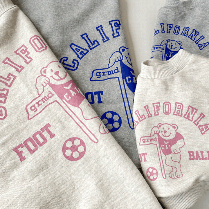 California Football Matching Dog and Owner Sweatshirt