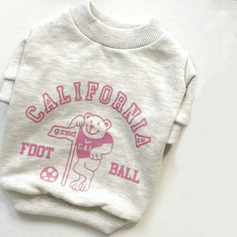 California Football Matching Dog and Owner Sweatshirt