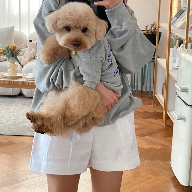California Football Matching Dog and Owner Sweatshirt