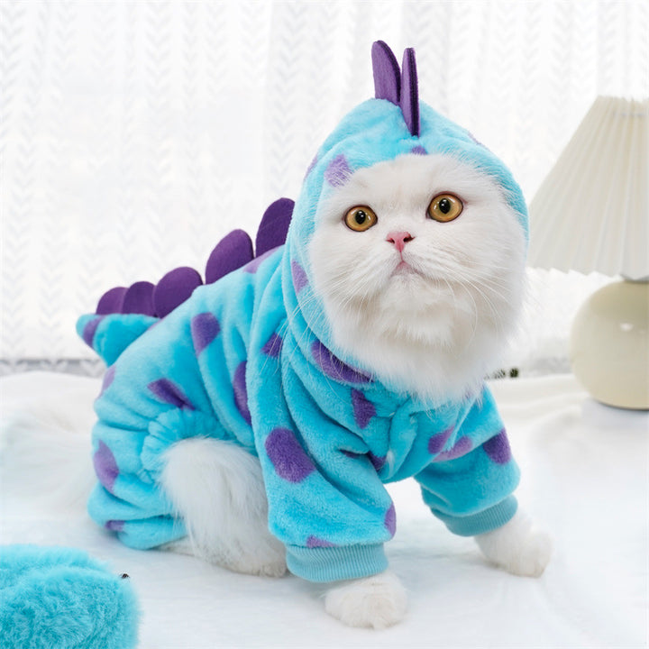 Polka Dinosaur Pet Costumes