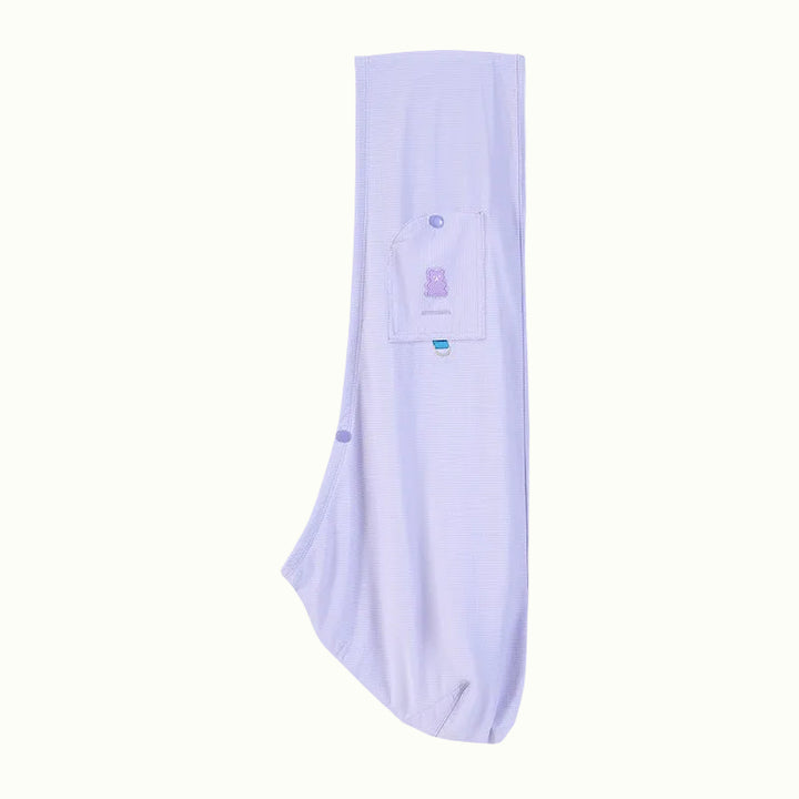 Cooling Ice Silk Crossbody Pet Sling Bag in Lilac