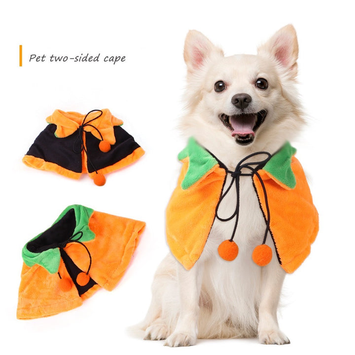 Halloween Double Sided Cape Pet Costumes