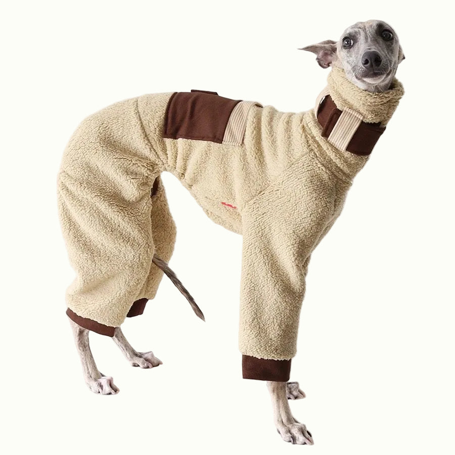 Cozy Fleece Dog Jumpsuit