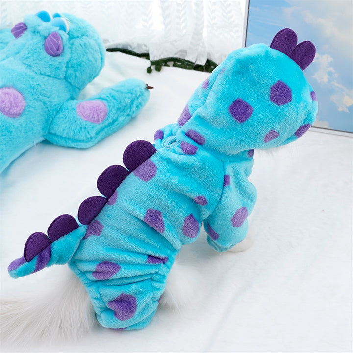 Polka Dinosaur Pet Costumes