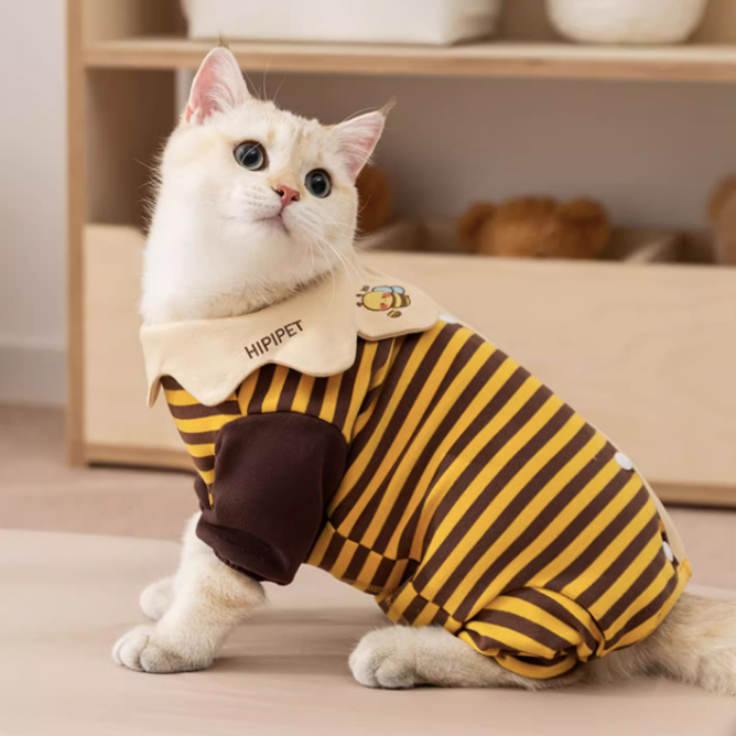 Cute Honey Bee Pet Pajamas Onesie