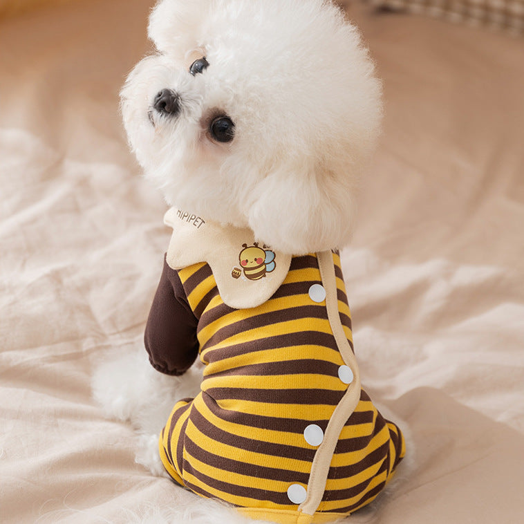 Cute Honey Bee Pet Pajamas Onesie