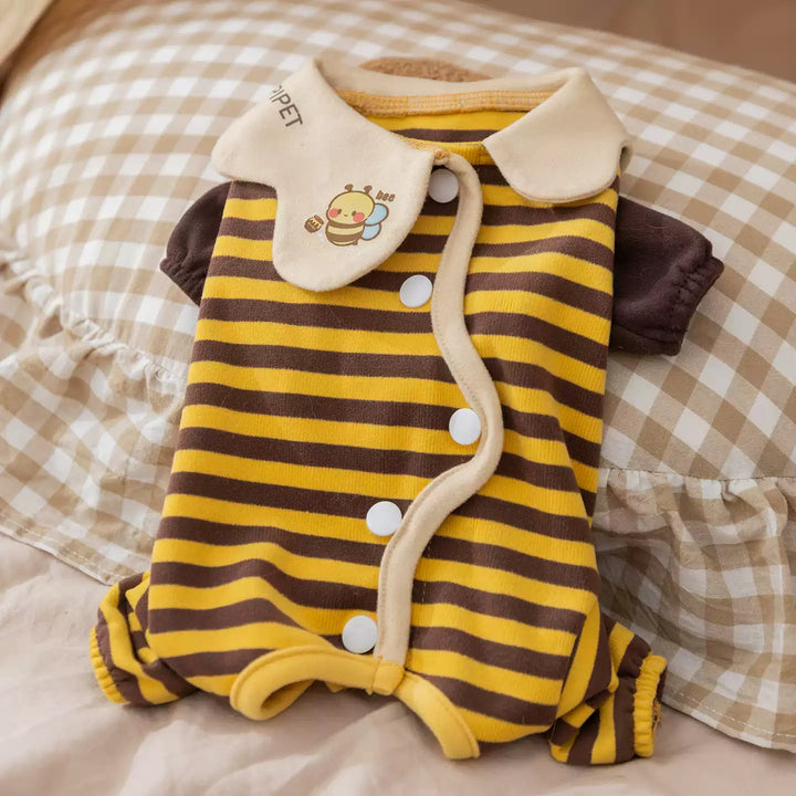 Cute Honey Bee Pet Pajamas Onesie