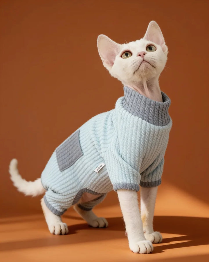 Danish Rib Sphynx Cat Onesies Pajamas CityBear