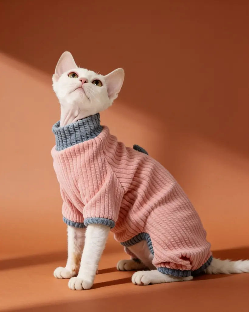 Danish Rib Sphynx Cat Onesies Pajamas CityBear