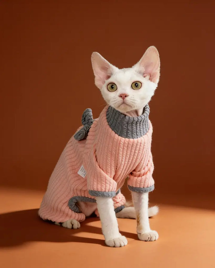 Danish Rib Sphynx Cat Onesies Pajamas CityBear