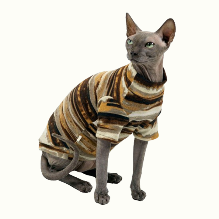 Hypoallergenic Designer Sphynx Cat Tee Shirt