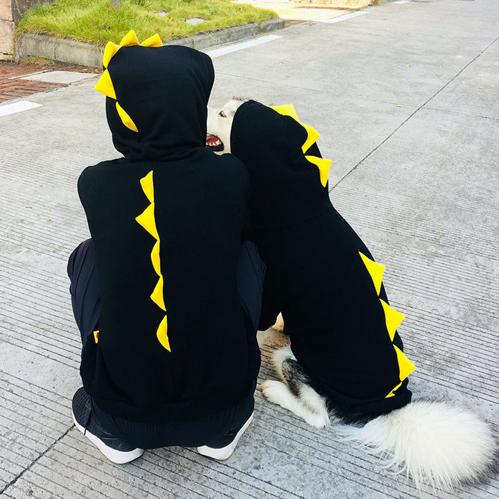 Dinosaur Pet Human Matching Hoodie