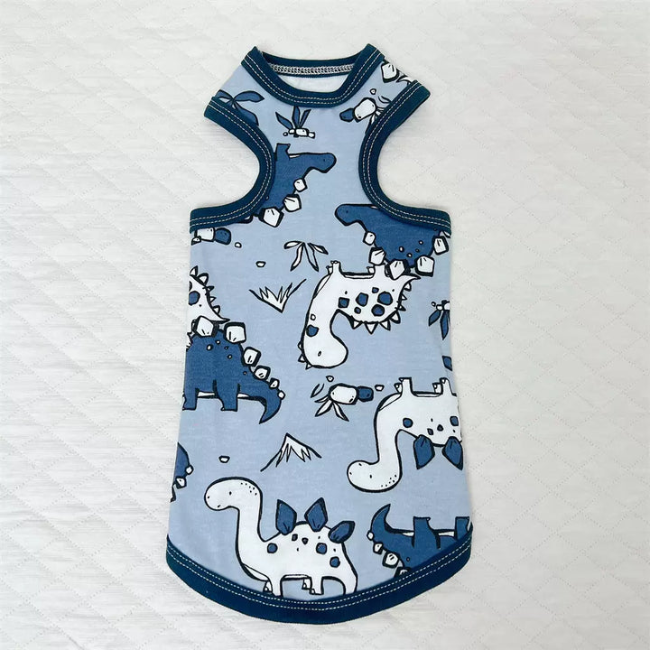 Dinosaur Sphynx Cat Tank Tops