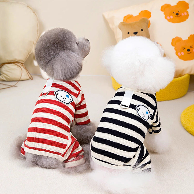 Striped Pet Pajamas