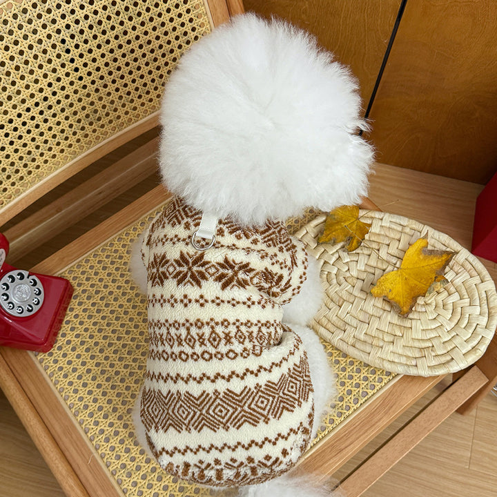 Ethnic Style Pet Sweater
