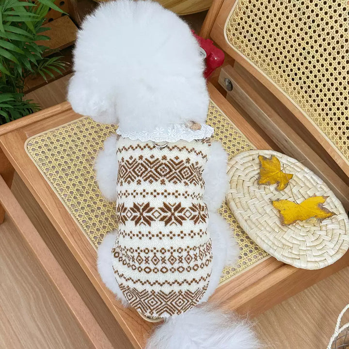 Ethnic Style Pet Sweater