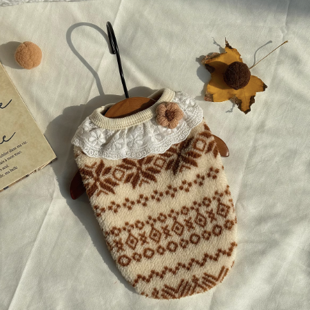 Ethnic Style Pet Sweater