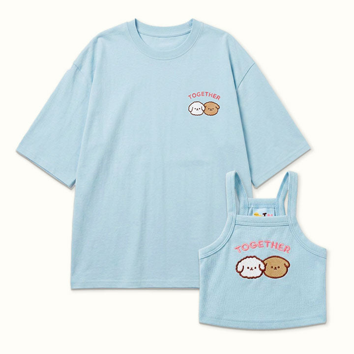 Happy Together Pet and Owner Matching Tee Shirt