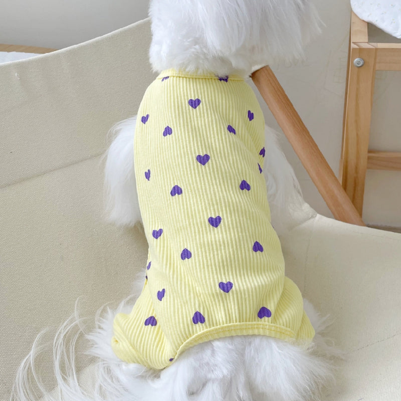 sweethearts pet onesie cute dog pajamas