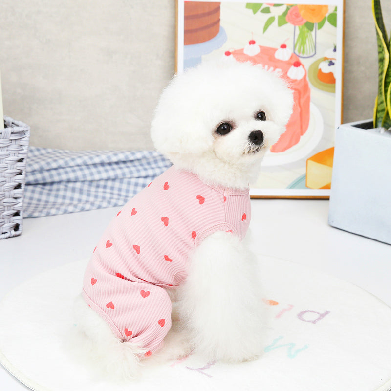 sweethearts pet onesie cute pet clothes