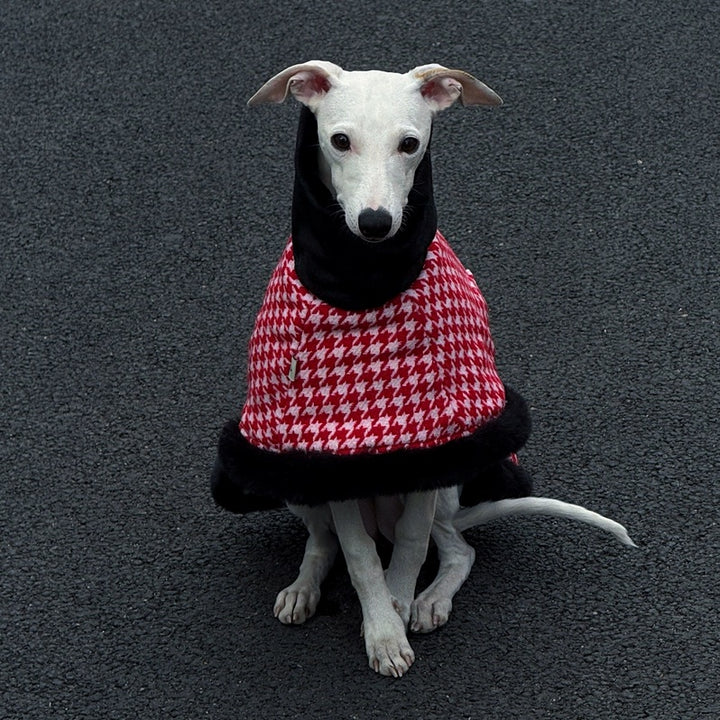 Houndstooth Dog Coat