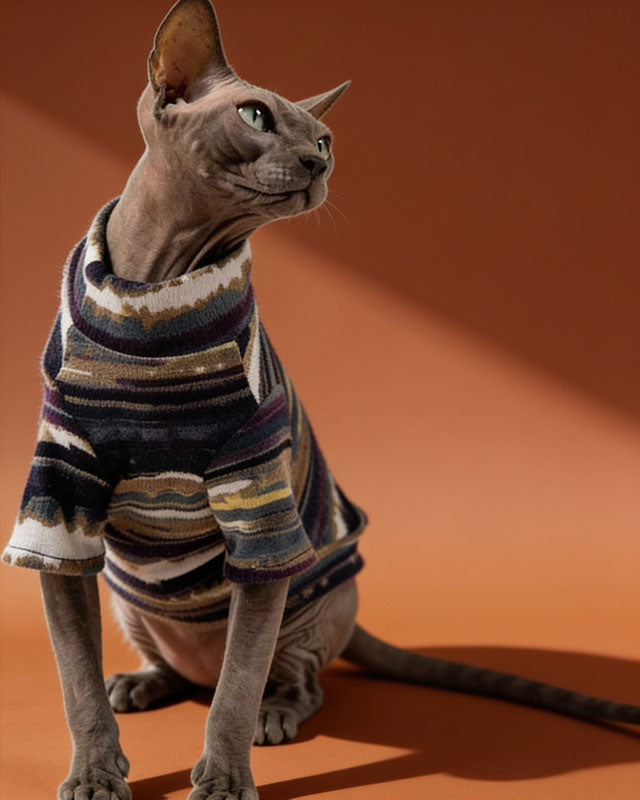 Hypoallergenic Designer Sphynx Cat Tee Shirt CityBear