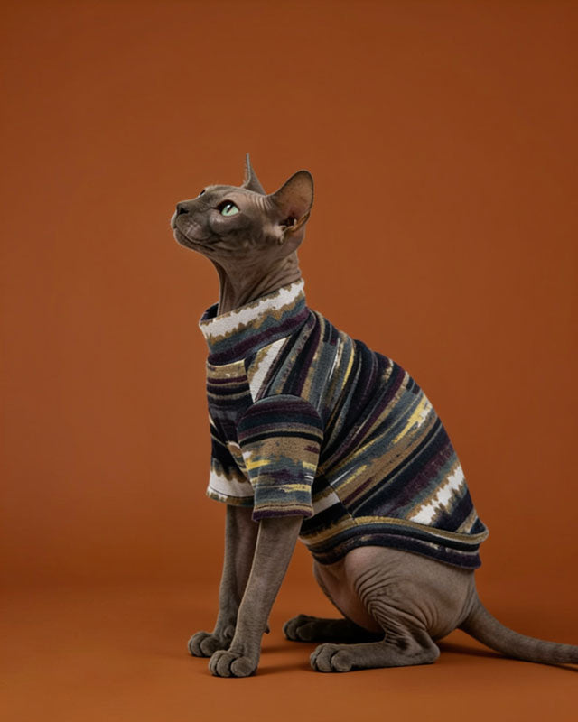 Hypoallergenic Designer Sphynx Cat Tee Shirt CityBear