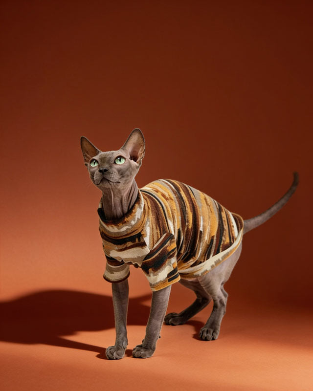 Hypoallergenic Designer Sphynx Cat Tee Shirt CityBear