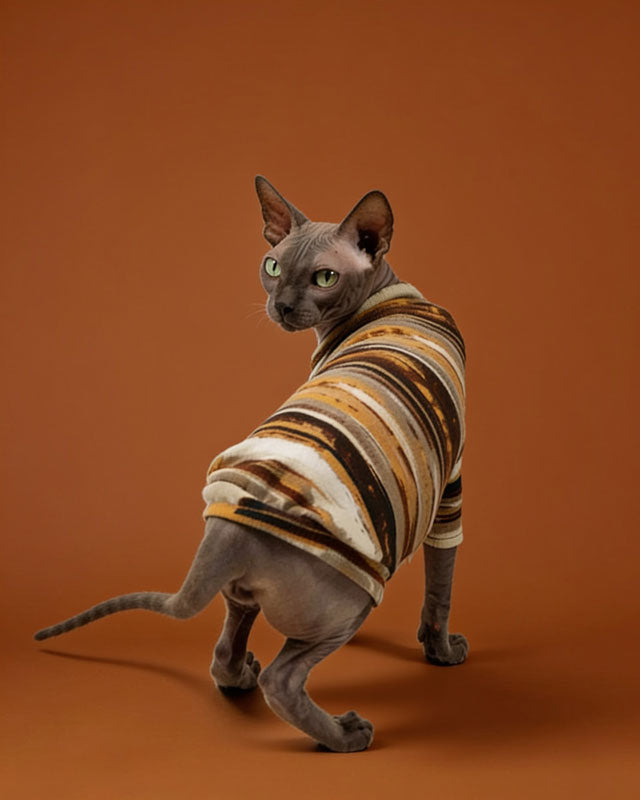 Hypoallergenic Designer Sphynx Cat Tee Shirt CityBear