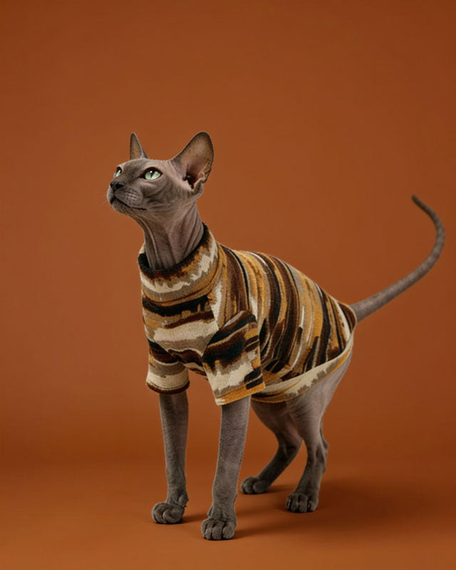 Hypoallergenic Designer Sphynx Cat Tee Shirt CityBear