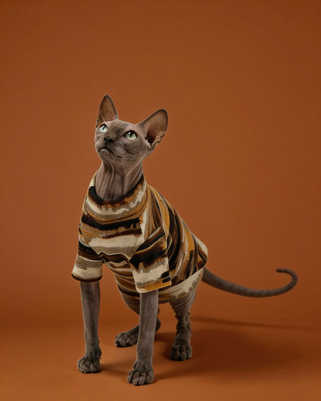 Hypoallergenic Designer Sphynx Cat Tee Shirt CityBear