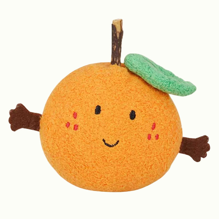 Juicy Orange Catnip Toy with Silvervine
