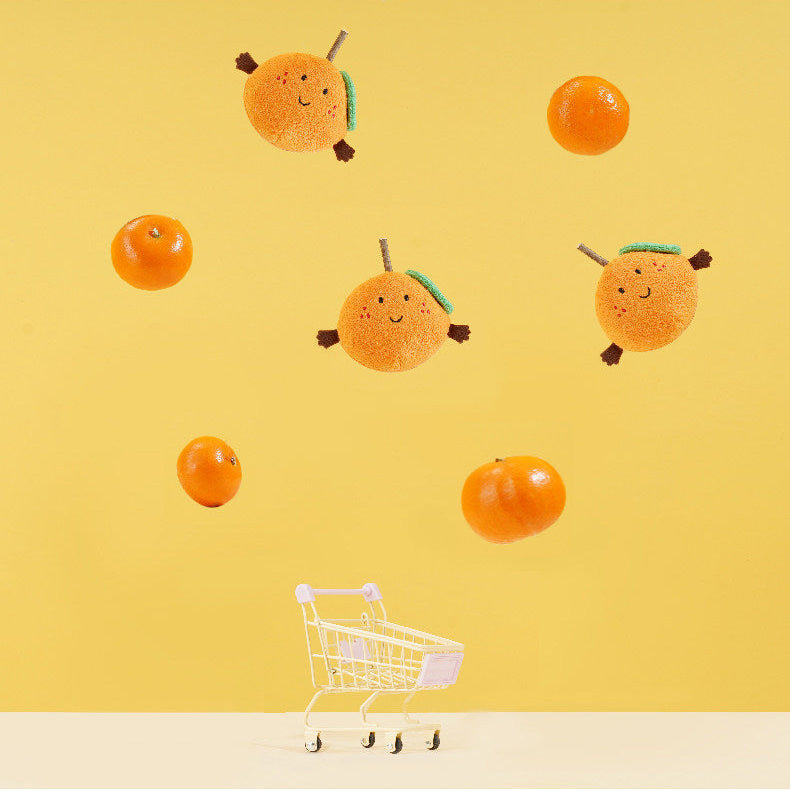 Juicy Orange Catnip Toy with Silvervine