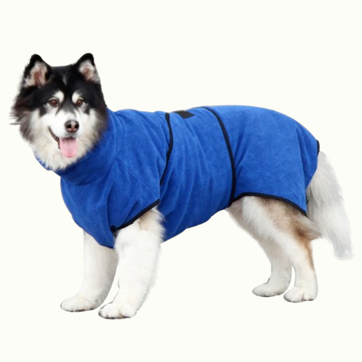 Microfiber Super Absorbent Dog Bathrobe