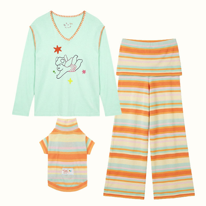 Minty Dreams Pet and Owner Matching Outfits