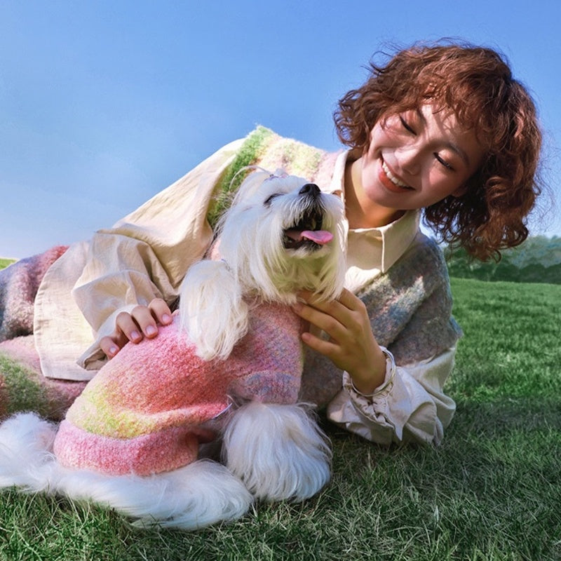 Monet Garden Pet Sweater